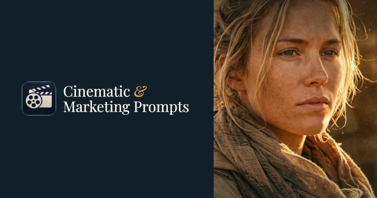 Cinematic & Marketing Prompts | AI Prompt Generator